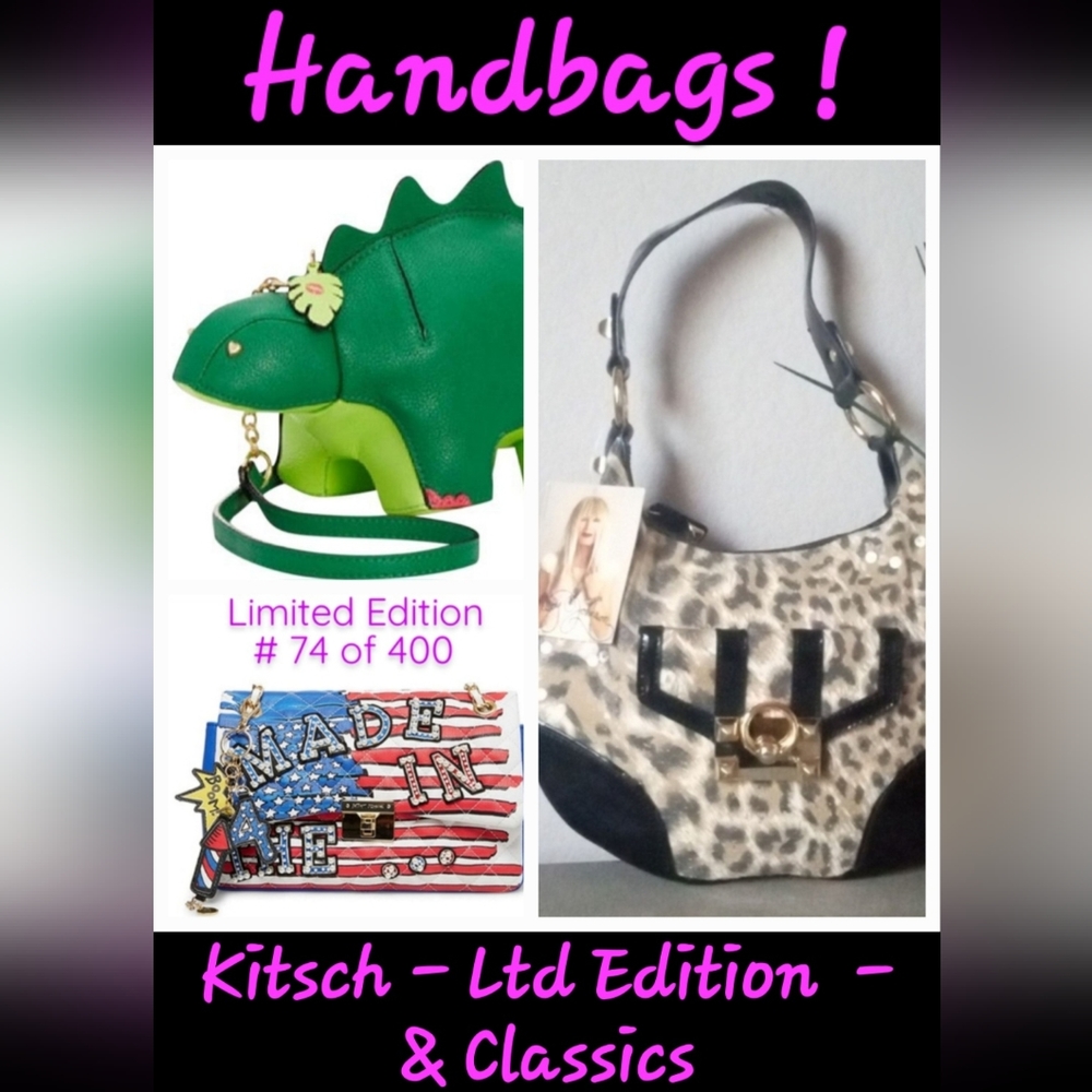 Authentic BETSEY JOHNSON No Fakes Here! Authenticity Guaranteed !!! - Picture 10 of 12